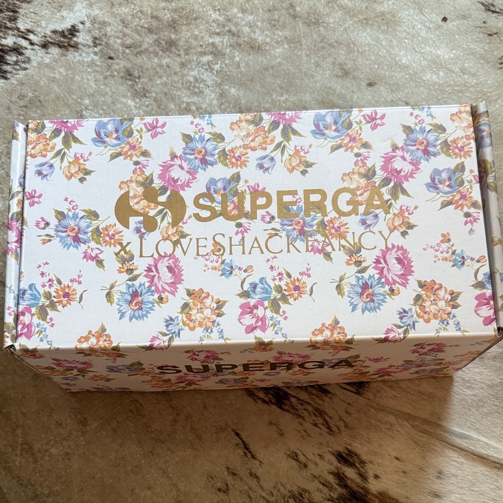 Superga x LoveShackFancy Pink Floral Sneakers - Picture 10 of 10